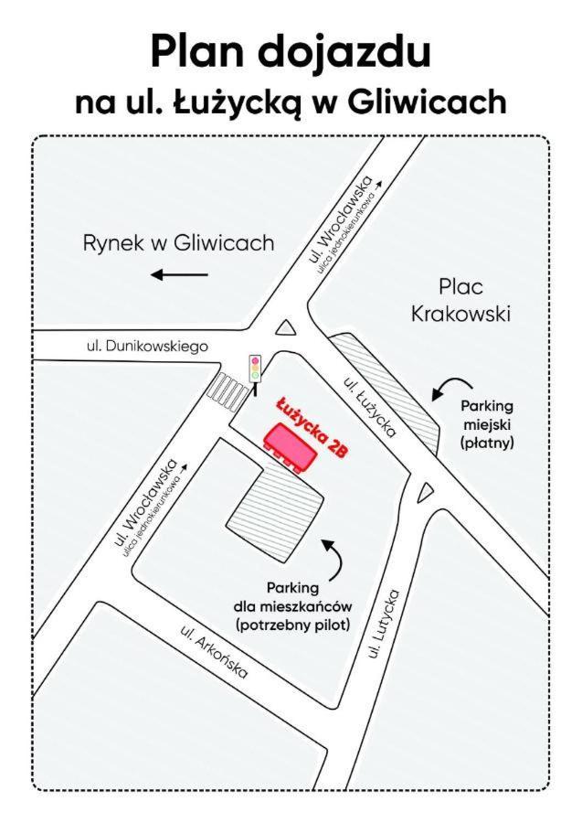 Kairos Apartments - Diamond - Darmowy Parking, Scisle Centrum Gliwice Eksteriør billede